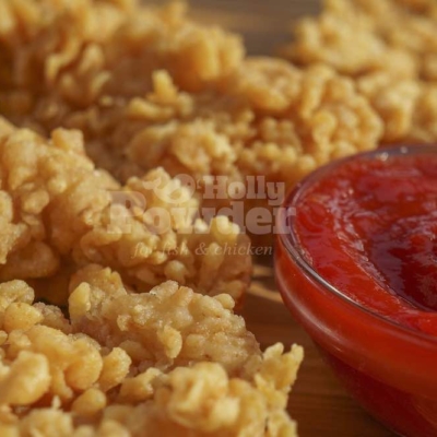 rebozado para tiras de pollo estilo kfc