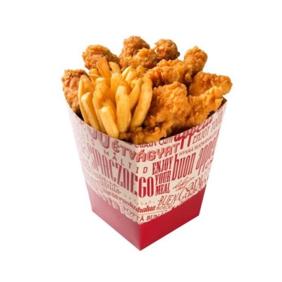 Recipiente- cubo para pollo