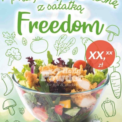 cartel con pollo crujiente T5