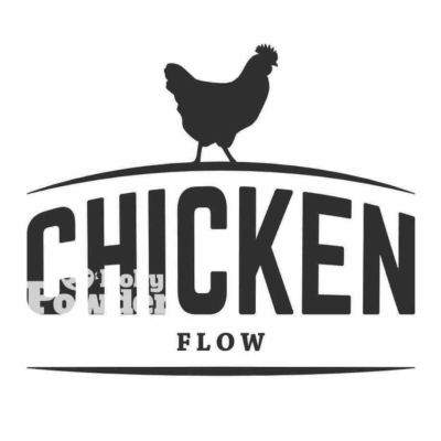 logo con pollo de moda